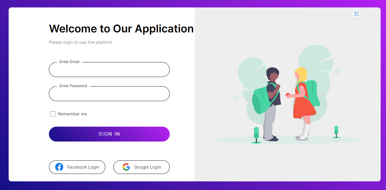 Login Page